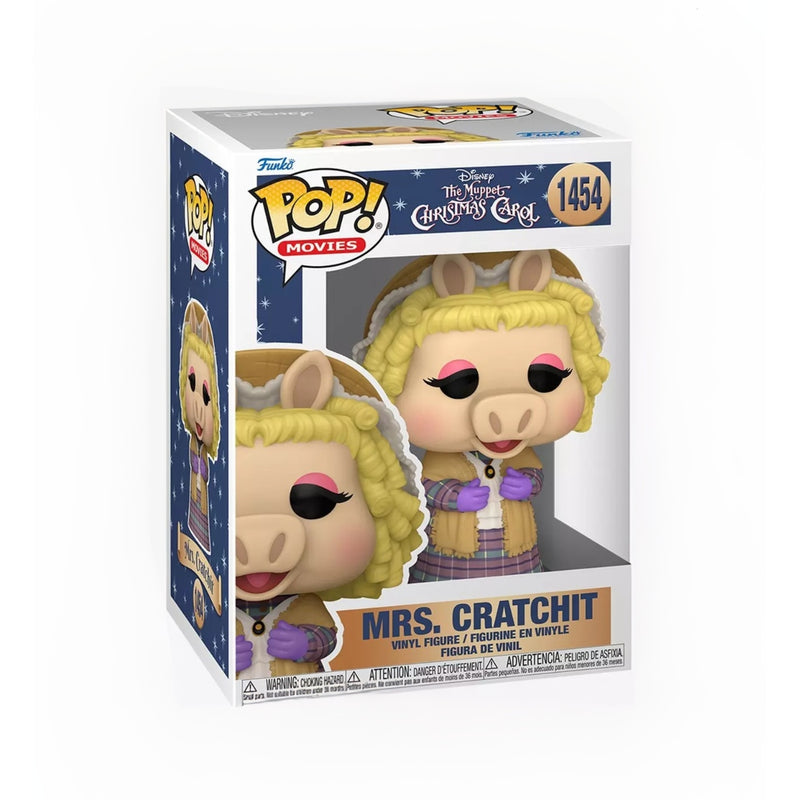 Funko Pop! 2 Pack The Muppet Christmas Carol - Mrs. Cratchit & Bob Cratchit with Tiny Tim  #1454 #1457