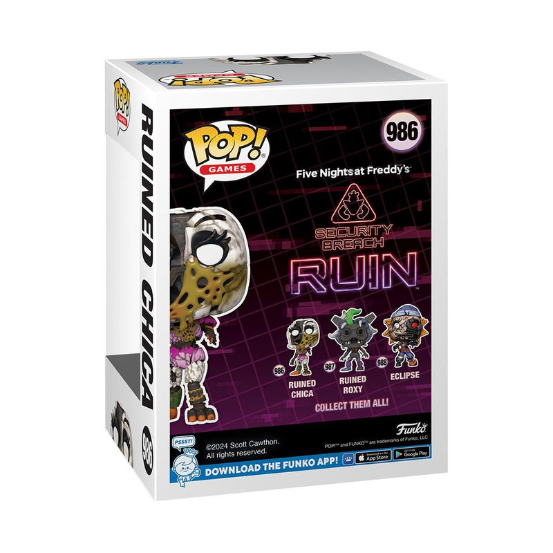 Funko Pop! Five Nights at Freddy's - Security Breach - Ruin Ruined Chica