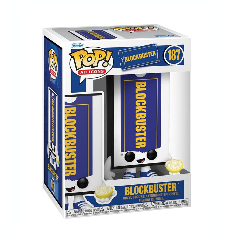 Funko Pop! 2 pack Popcorn Bucket and Blockbuster VHS Case #199 #187