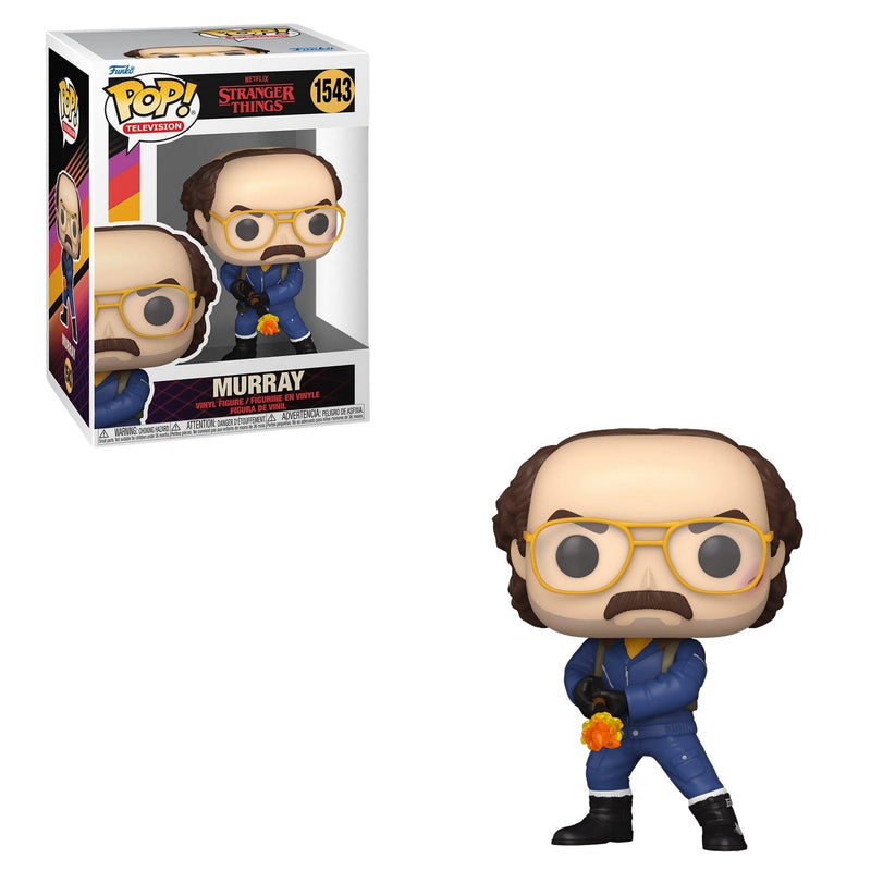 Funko Pop! Stranger Things: Season 4 - Murray with Flamethrower