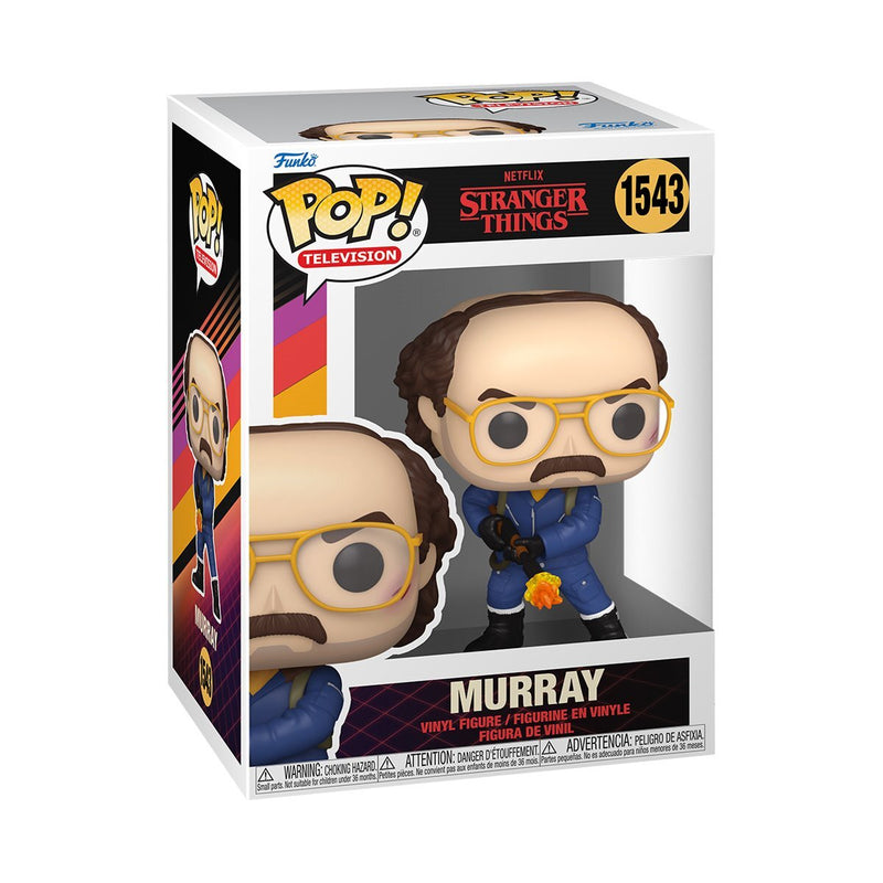 Funko Pop! Stranger Things: Season 4 - Murray with Flamethrower