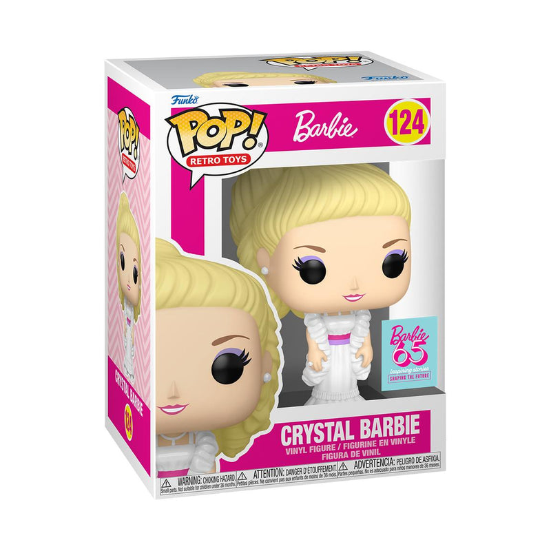 Funko Pop! 2 pack Totally Hair Barbie & Crystal Barbie #123 #124