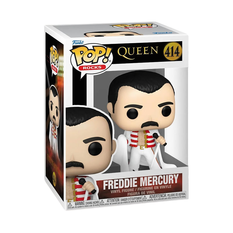 Funko Pop! 2 Pack Queen - Freddie Mercury with Cape #414 & Freddie Mercury #96