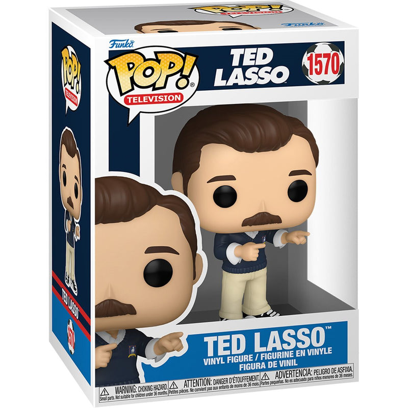 Funko Pop! 2 Pack Ted Lasso Pointing #1570 & Roy Kent #1508