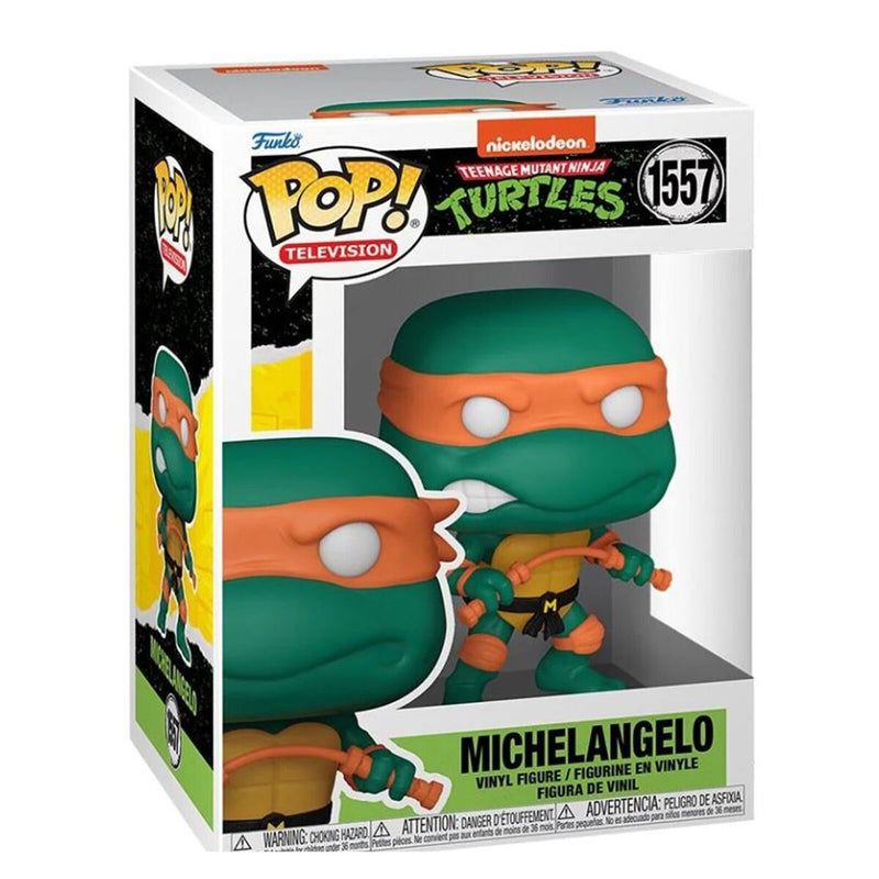 Funko Pop! 2 Pack TMNT with Weapons - Michaelangelo #1557 & Raphael #1556