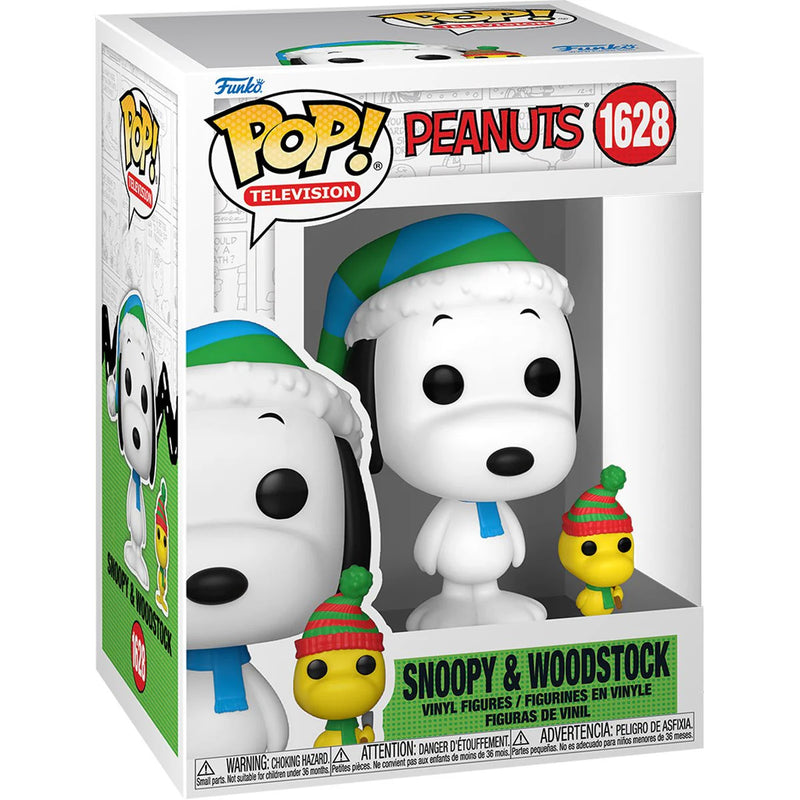 Funko Pop! Charlie Brown Christmas Snoopy & Woodstock