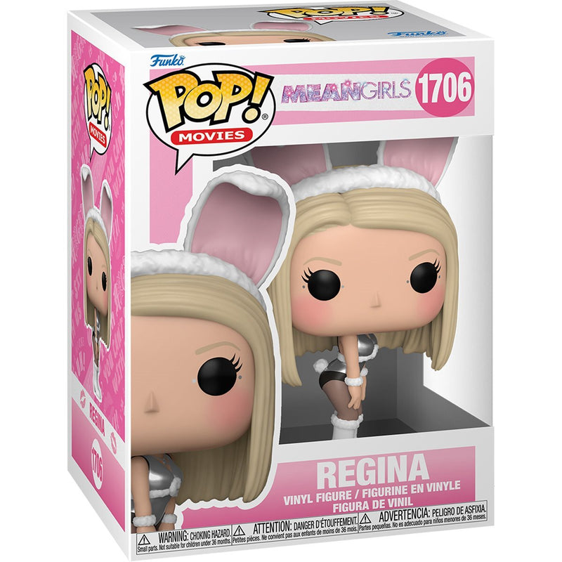 Funko Pop! 4 Pack Mean Girls - Cady Heron #1703, Janis Ian #1704, Damian #1705, Regina George #1706