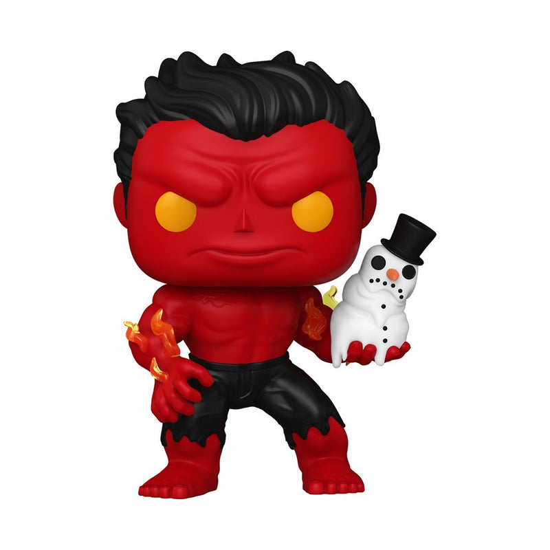 Funko Pop! Marvel - Red Hulk with Snowman