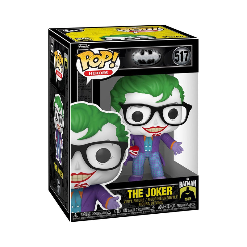 Funko Pop! 2 Pack Batman 85th Anniversary - Batman Bloody #518 & The Joker with Teeth #517