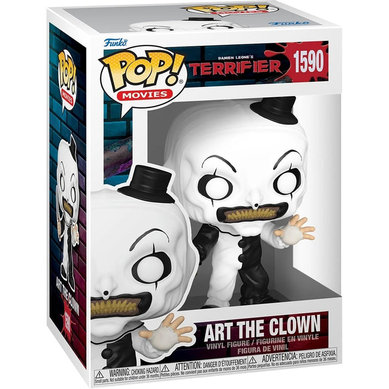 Funko Pop! 2 Pack Terrifier: Art the Clown - with Head #1796 & with Knife #1590