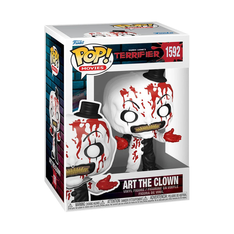 Funko Pop! 2 Pack Terrifier: Art the Clown - with Bike #1591 & Bloody #1592