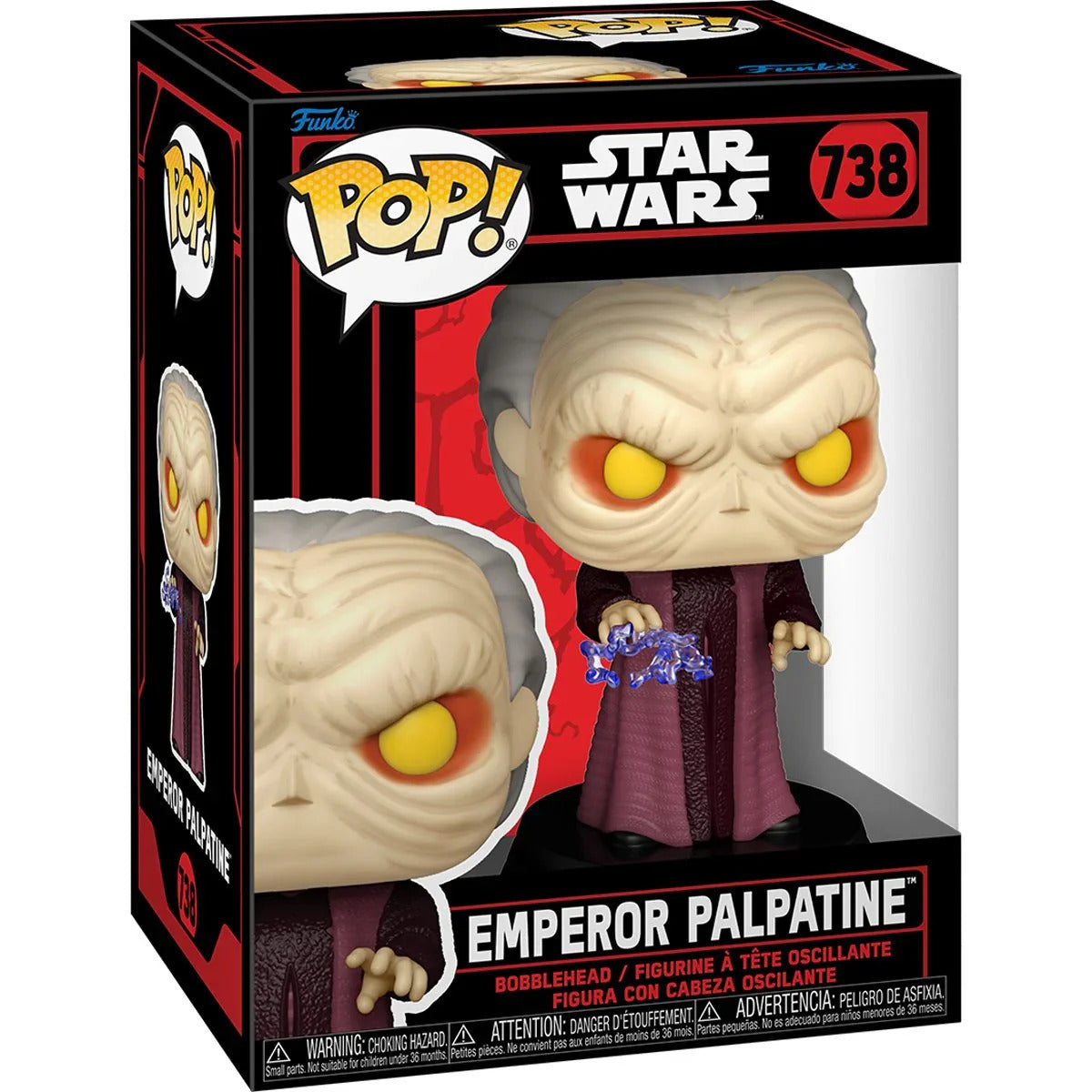 Funko Pop! 2 Pack Star Wars Dark Side - Emperor Palpatine