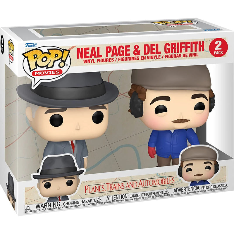 Funko Pop! Planes, Trains And Automobiles - Neal Page & Del Griffith