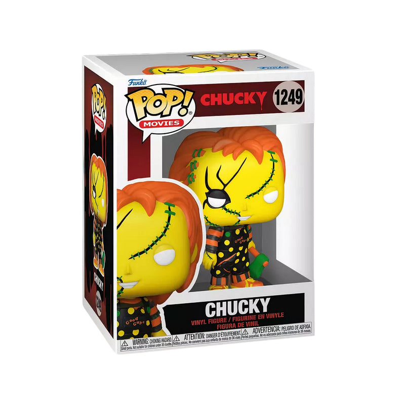 Funko Pop! 4 Pack Chucky: Chucky #56, Vintage Halloween Chucky #1249, Bride of Chucky #1249, Bride of Chucky - Tiffany #468