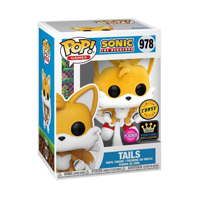 Funko Pop! Sonic the Hedgehog - Tails (Flocked)