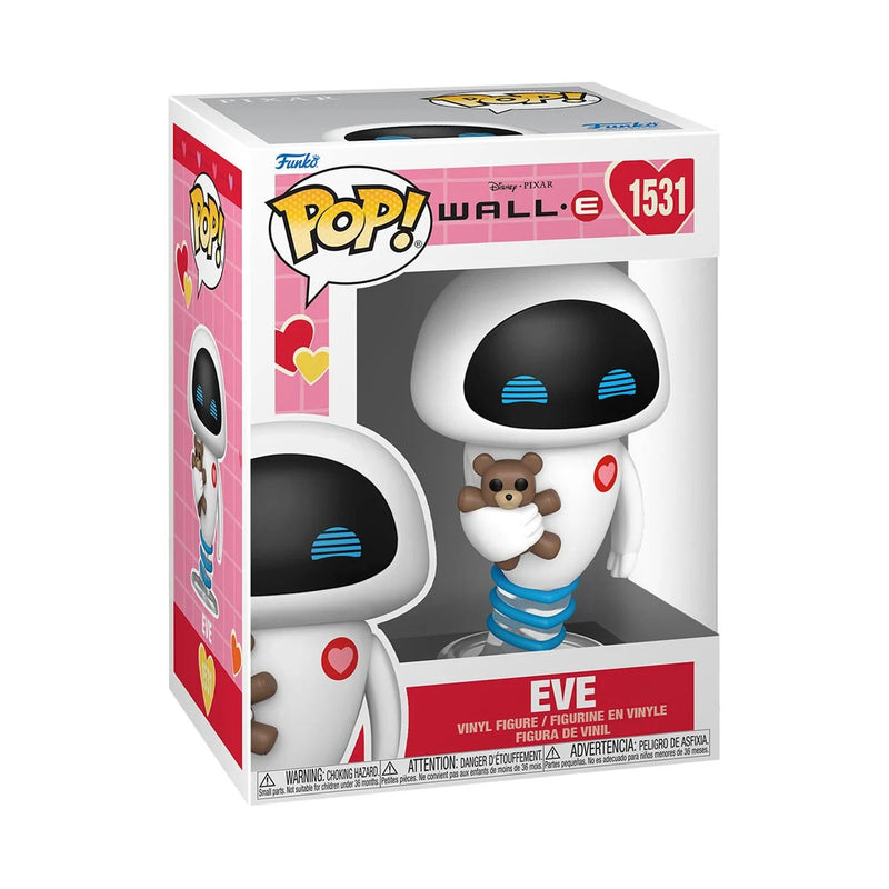 Funko Pop! 2 Pack Wall-E Valentines #1532 & Eve #1531