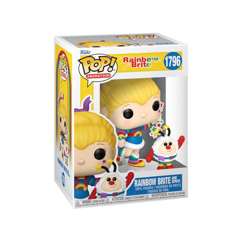 Funko Pop! Rainbow Brite and Sprite