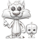 Funko Pop! Looney Tunes Sketch: Sylvester & Tweety