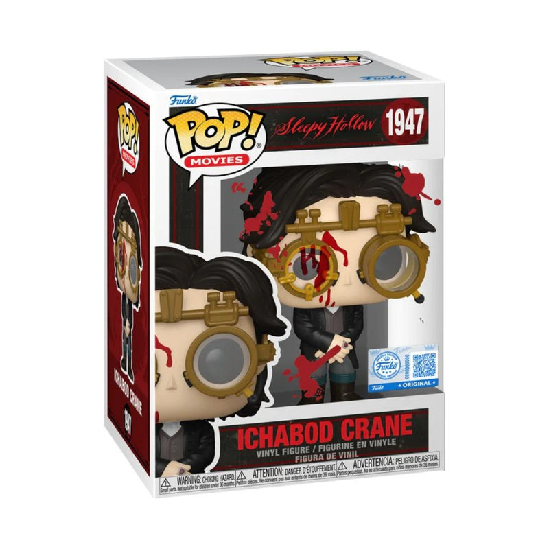 Funko Pop! Sleepy Hollow Ichabod Crane Bloody Pop! Vinyl - EE Excl.