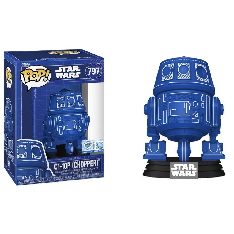 Funko Pop! Star Wars: C1-10P (Chopper) Blueprint