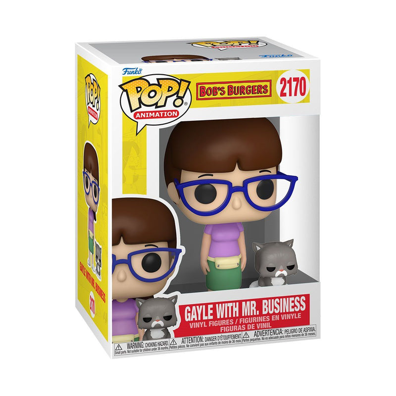 Funko Pop! Bobs Burgers: Gayle with Mr. Business