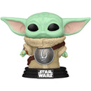 Funko Pop! Star Wars, The Madalorian: Grogu w Crest