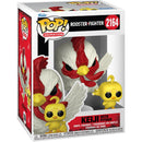 Funko Pop! 2 Pack Rooster Fighter: Elizabeth #2163 & Keiji w/ Piyoko #2164
