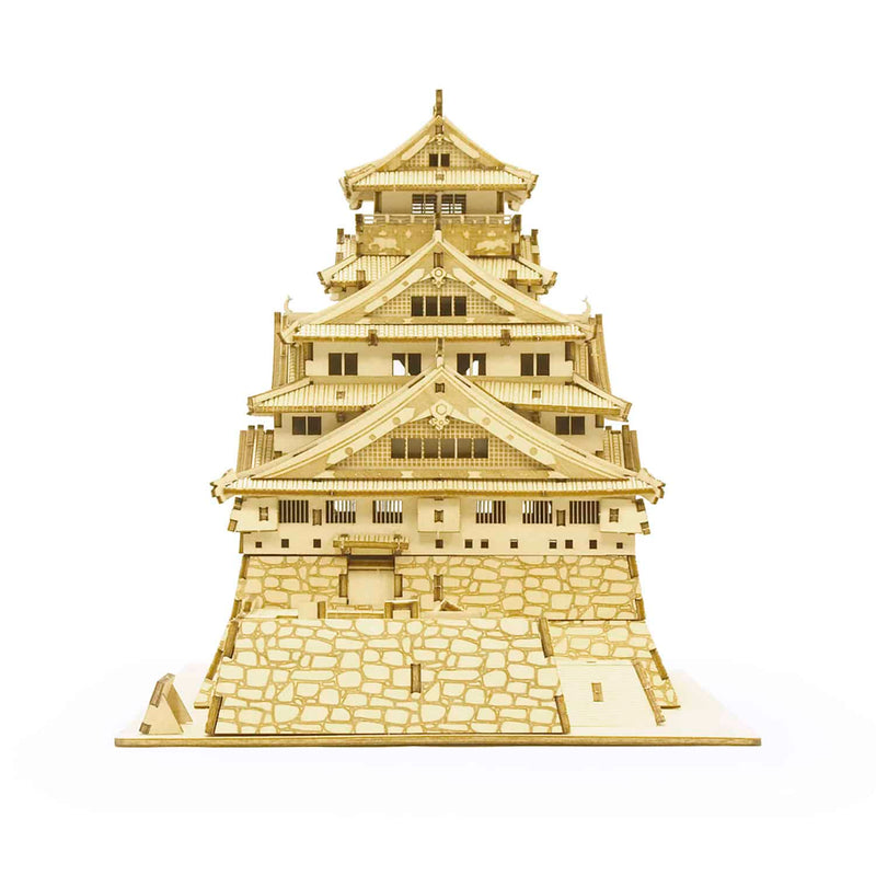 3D DIY Puzzle: Osaka Castle wa-gu-mi - 233pcs
