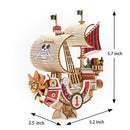 3D DIY Puzzle: One Piece Thousand Sunny Ship - wa-gu-mi - 135pcs
