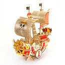 3D DIY Puzzle: One Piece Thousand Sunny Ship - wa-gu-mi - 135pcs
