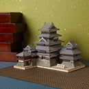 3D DIY Puzzle: Matsumoto Castle Color Version - 374pcs
