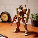 3D DIY Puzzle: RX-78-2 wa-gu-mi Mobile Suit First Gundam Bamboo - 421pcs