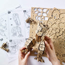 3D DIY Puzzle: Godzilla wa-gu-mi Bamboo - 398pcs