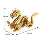3D DIY Puzzle: Dragon Wa-Gu-Mi Color Version - 71pcs