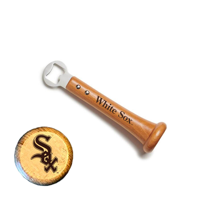 MLB Hardwood Pickoff Bottle Opener, Chicago White Sox