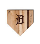 MLB 12-Inch Wooden Home Plate Cutting Board, Detroit Tigers