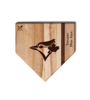 MLB 12-Inch Wooden Home Plate Cutting Board, Toronto Blue Jays