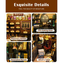 DIY 3D Book Nook Kit Magic Pharmacist 282pcs