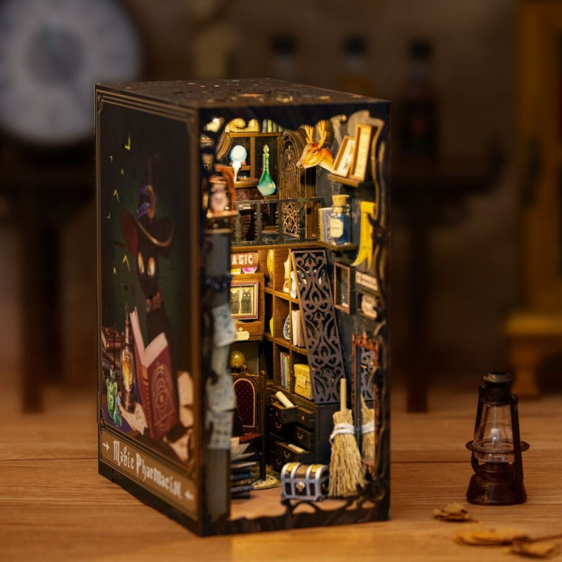 DIY 3D Book Nook Kit Magic Pharmacist 282pcs