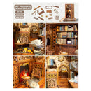 DIY 3D Book Nook Kit Eternal Bookstore 172pcs