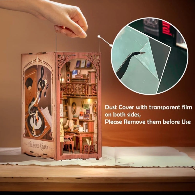 DIY 3D Book Nook Kit The Secret Rhythm 355pcs