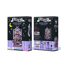 DIY 3D Book Nook Puzzle - Hello Kitty Kuromi Spooky House 283pcs