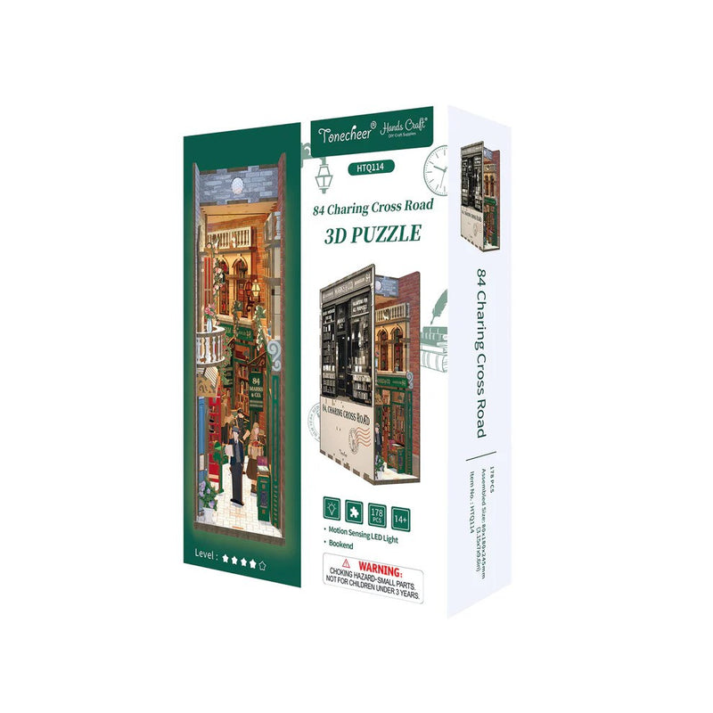 DIY 3D Book Nook Kit: 84 Charing Crodd Road 178pcs