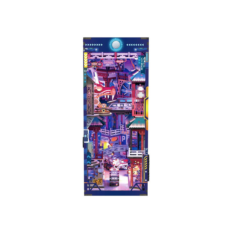 DIY 3D Book Nook Kit: Cyber City 284pcs