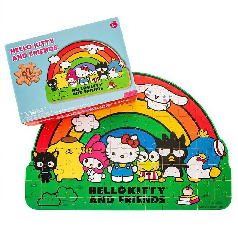 Wooden Jigsaw Puzzles Sanrio Hello Kitty & Friends