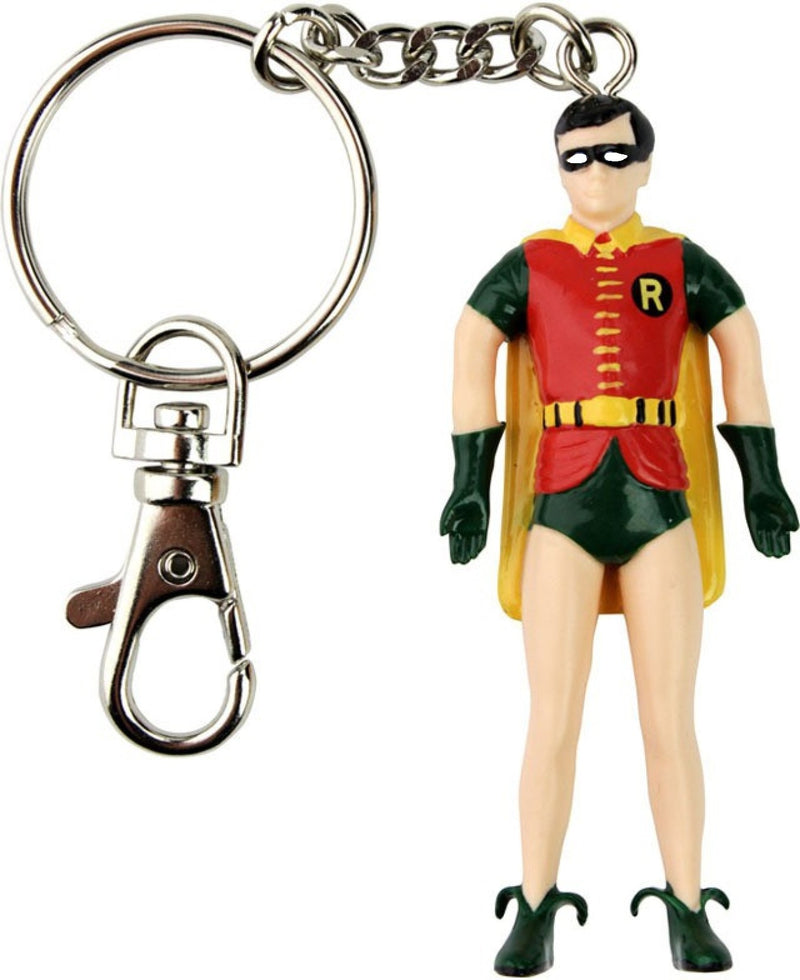 DC Robin Bendable Character Hanging Keychain Charm