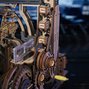 DIY 3D Moving Gears Puzzle - Marble SpacePort - 472 pcs