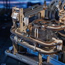 DIY 3D Moving Gears Puzzle - Marble SpacePort - 472 pcs