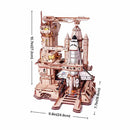 3D Puzzle Space Shuttle 446pcs DIY Gears Move