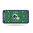 NFL All Teams Field License Plate